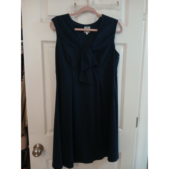 OC by Oleg Cassini Black Dress Size 12 Short Sleeveless - Picture 1 of 6